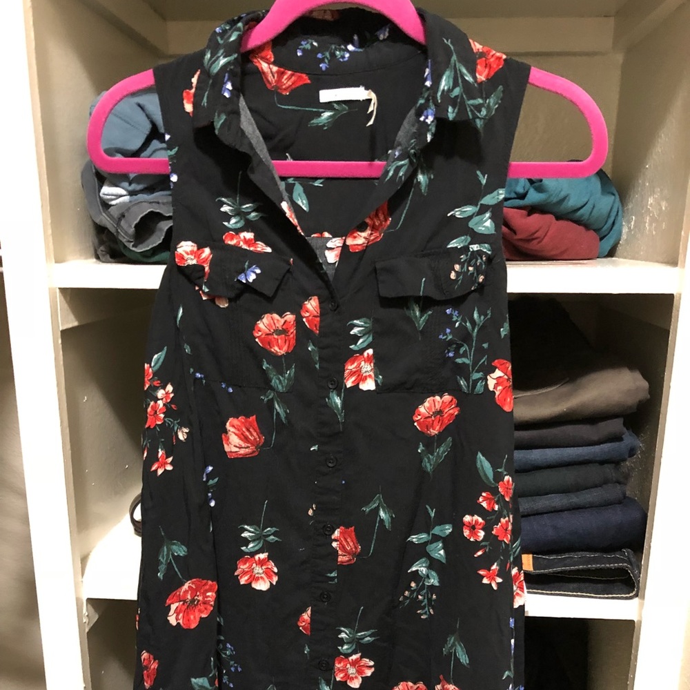 Kimchi Blue Botanical Flowers Dress